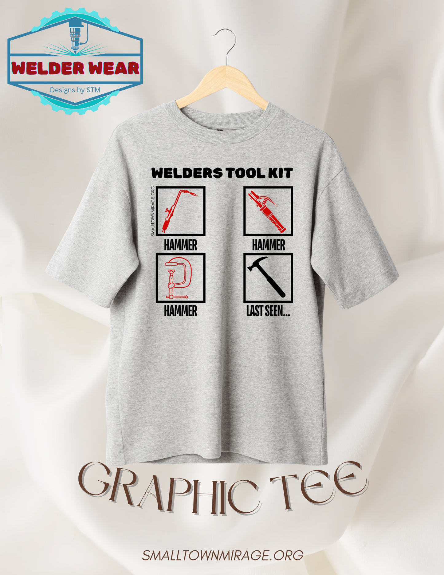 "WELDERS TOOL KIT" GRAPHIC TEE