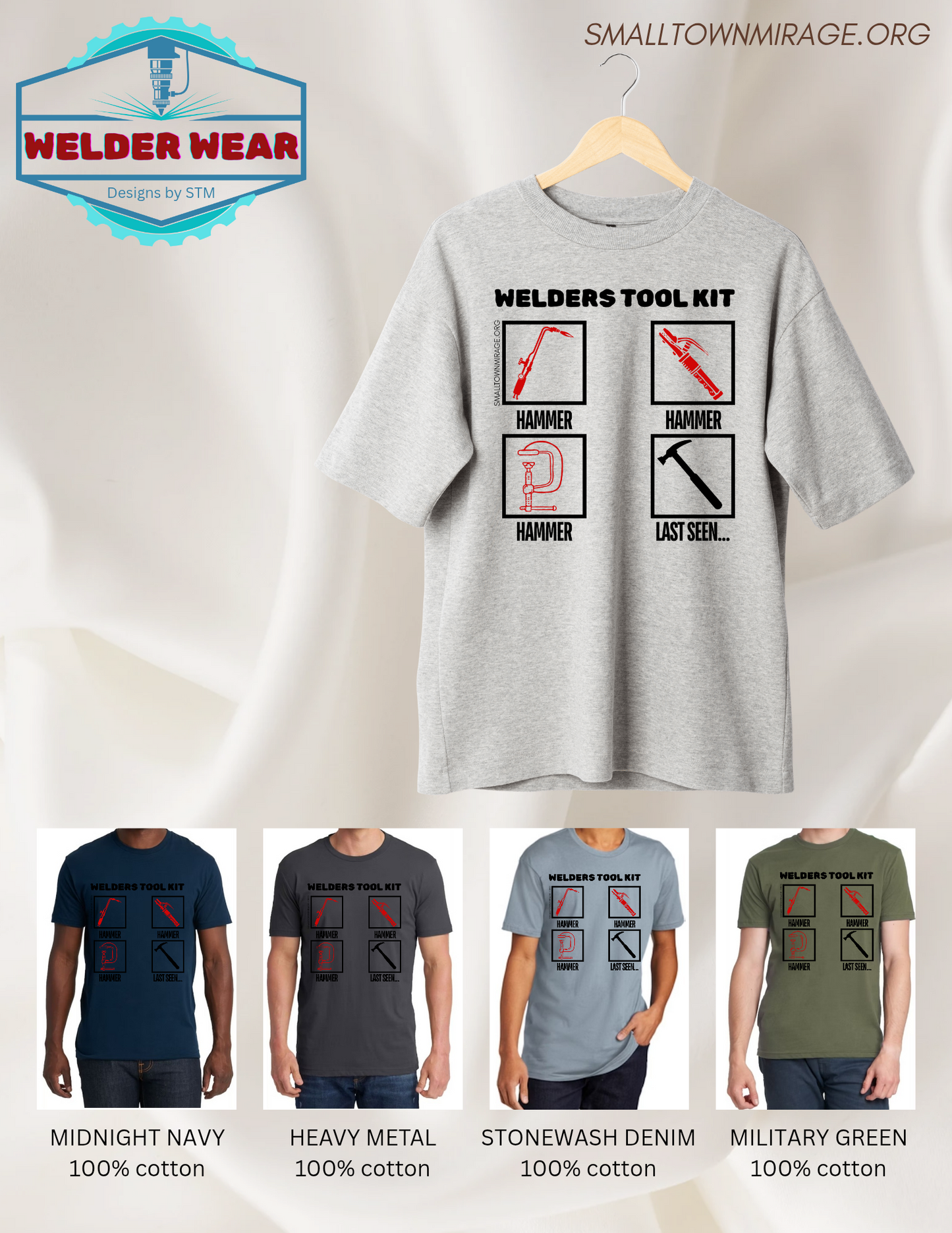"WELDERS TOOL KIT" GRAPHIC TEE