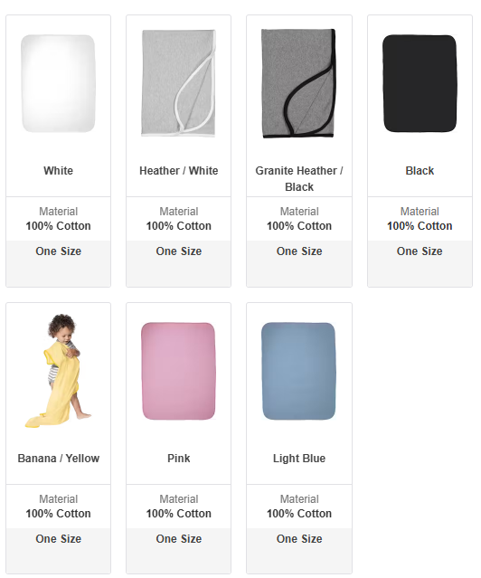 Jersey Cotton Baby Blanket