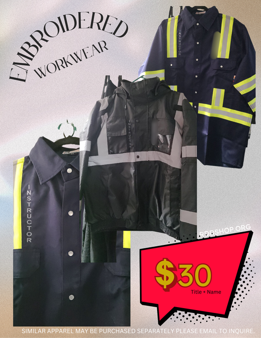 EMBROIDERED WORKWEAR