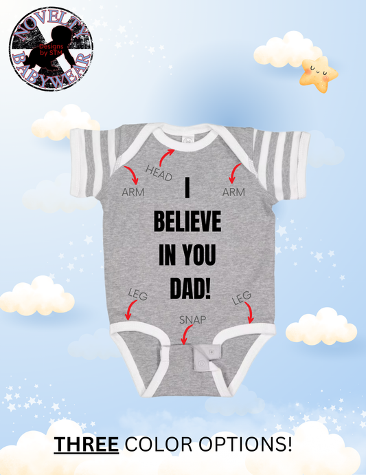 NEW DAD SUPPORT ONESIE